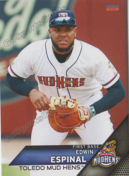 2018 Toledo Mud Hens Edwin Espinal