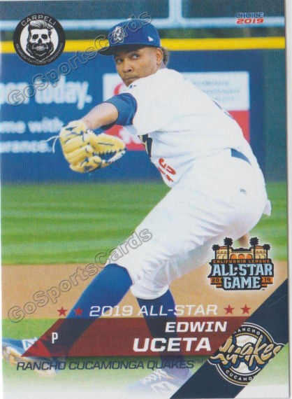 2019 California League All Star SB Edwin Uceta