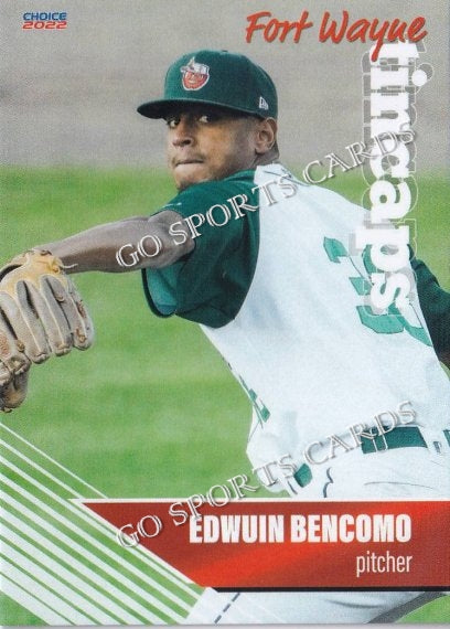 2022 Fort Wayne TinCaps Edwuin Bencomo