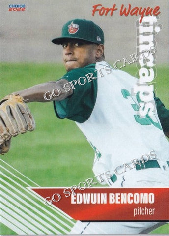 2022 Fort Wayne TinCaps Edwuin Bencomo