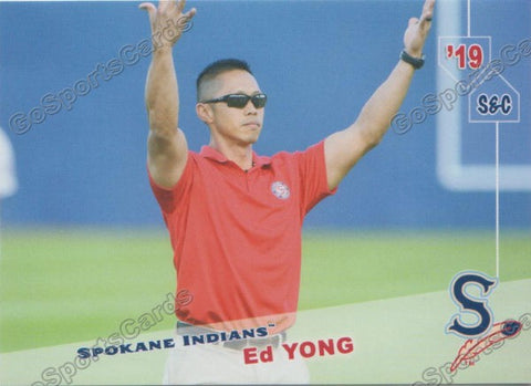 2019 Spokane Indians Ed Yong