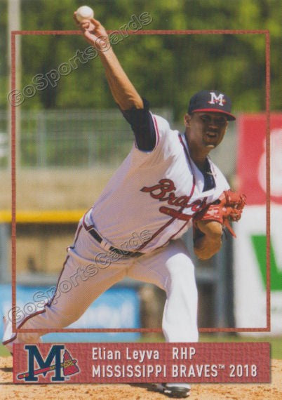 2018 Mississippi Braves Elian Leyva