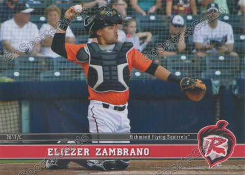 2017 Richmond Flying Squirrels Eliezer Zambrano