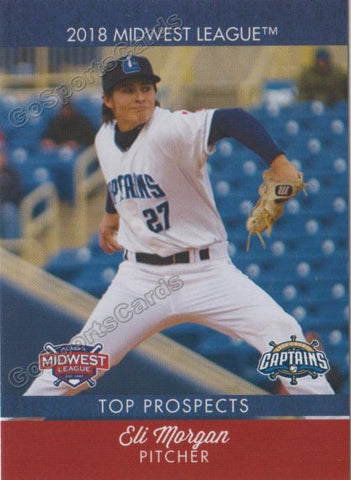 2018 Midwest League Top Prospects MWL Eli Morgan