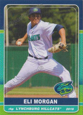 2019 Lynchburg Hillcats Eli Morgan