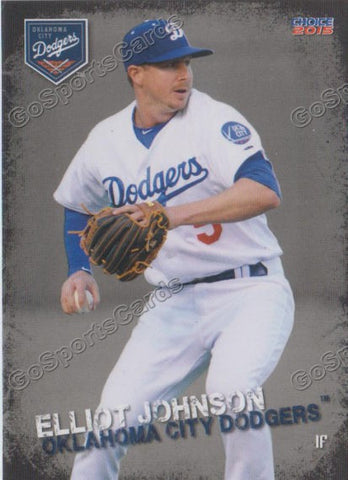 2015 Oklahoma City Dodgers Elliot Johnson