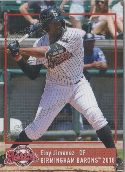 2018 Birmingham Barons Eloy Jimenez