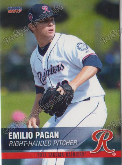 2017 Tacoma Rainiers Emilio Pagan