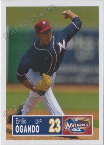 2018 Northwest Arkansas Naturals Emilio Ogando