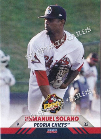 2022 Peoria Chiefs Enmanuel Solano