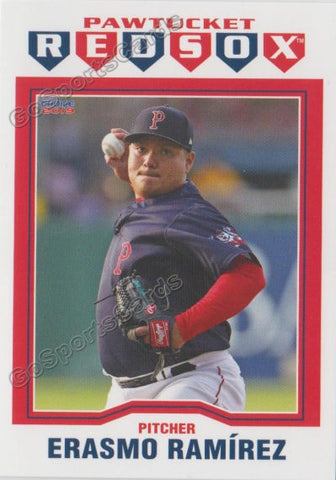 2019 Pawtucket Red Sox Erasmo Ramirez