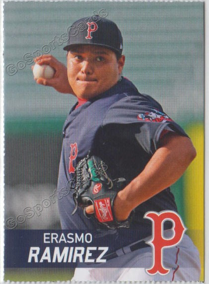 2019 Pawtucket Red Sox Dunkin SGA Erasmo Ramirez