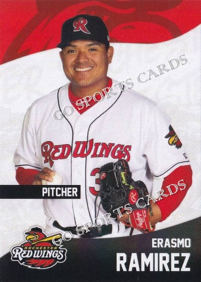 2022 Rochester Red Wings Erasmo Ramirez