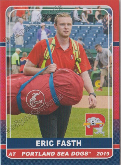 2019 Portland Sea Dogs Eric Fasth