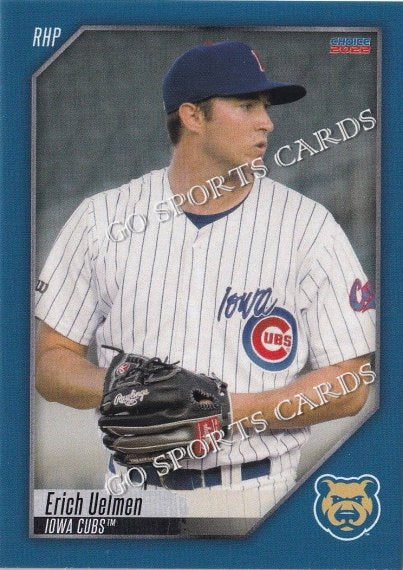 Tony Wolters Card 2021 Iowa Cubs Team Card