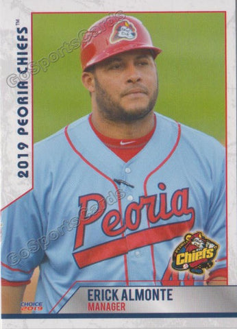 2019 Peoria Chiefs Erick Almonte