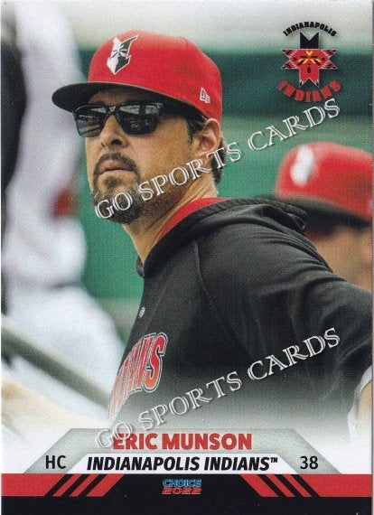 2022 Indianapolis Indians Eric Munson