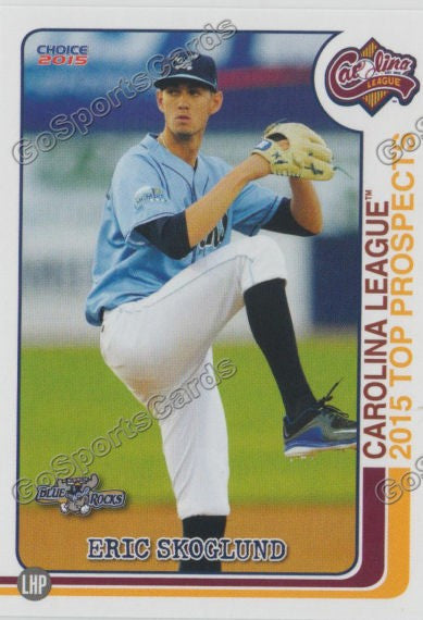 2015 Carolina League Top Prospect Eric Skoglund