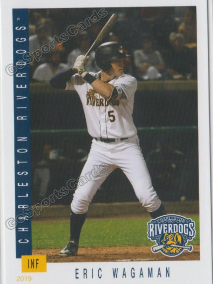 2019 Charleston RiverDogs Eric Wagaman