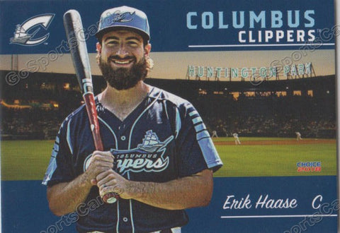 2018 Columbus Clippers Erik Haase