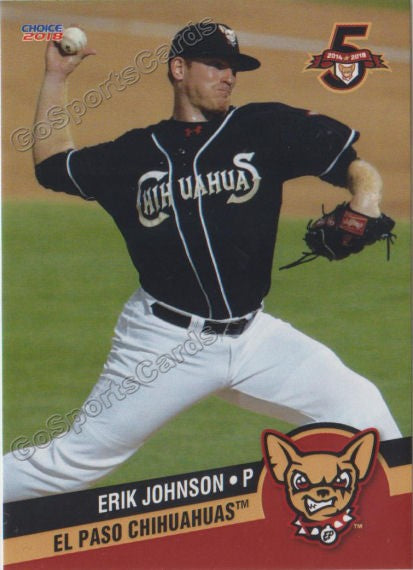 2018 El Paso Chihuahuas Erik Johnson