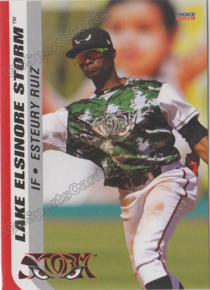 2019 Lake Elsinore Storm Esteury Ruiz