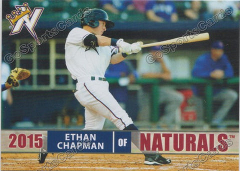 2015 Northwest Arkansas Naturals Ethan Chapman