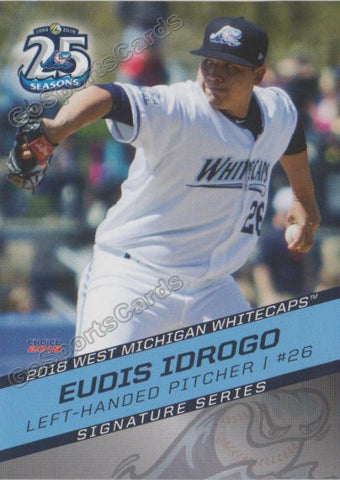 2018 West Michigan Whitecaps Eudis Idrogo