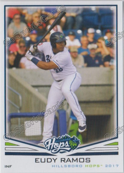 2017 Hillsboro Hops Eudy Ramos