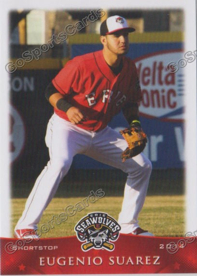 2014 Erie Seawolves Eugenio Suarez – Go Sports Cards