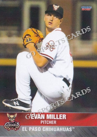 2021 El Paso Chihuahuas Evan Miller