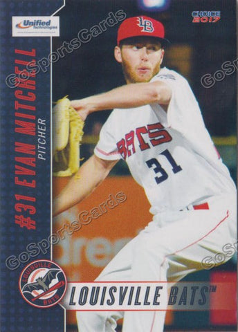 2017 Louisville Bats Evan Mitchell