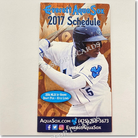 2017 Everett AquaSox Pocket Schedule