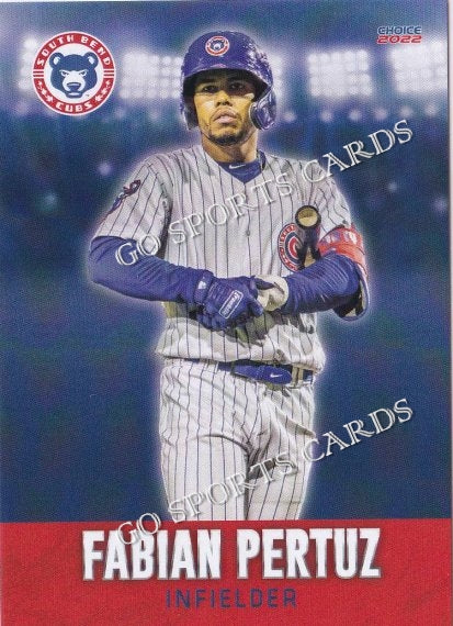 2023 South Bend Cubs Fabian Pertuz – Go Sports Cards