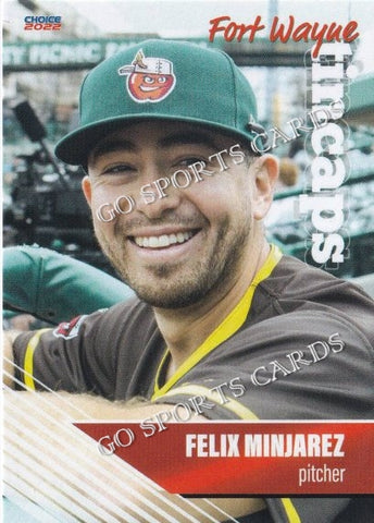 2022 Fort Wayne TinCaps Felix Minjarez