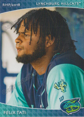 2018 Lynchburg Hillcats Felix Tati