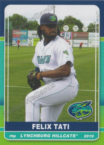 2019 Lynchburg Hillcats Felix Tati