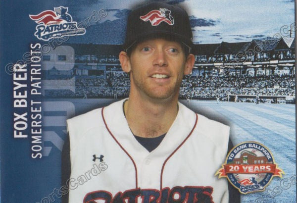 2018 Somerset Patriots Fox Beyer