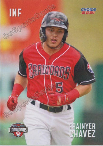 2021 Hickory Crawdads Frainyer Chavez