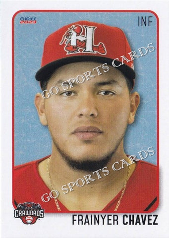 2023 Hickory Crawdads 1st Frainyer Chavez