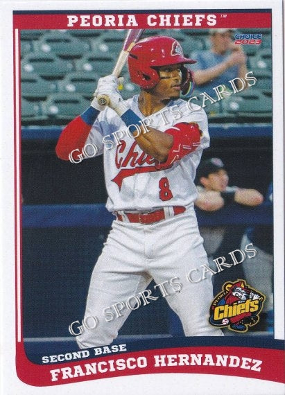 2023 Peoria Chiefs Francisco Hernandez