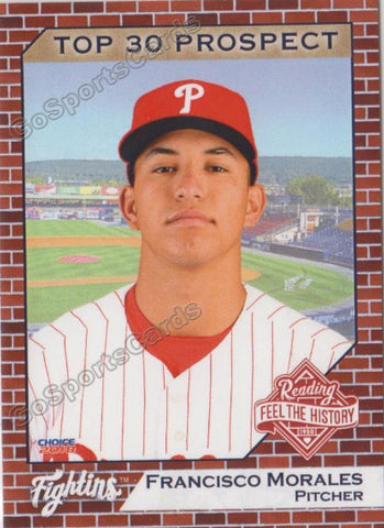 2018 Reading Fightins Top 30 Prospect Francisco Morales