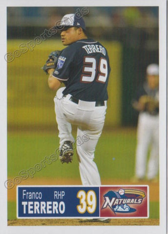 2018 Northwest Arkansas Naturals Franco Terrero