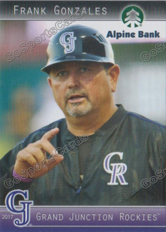 2017 Grand Junction Rockies Frank Gonzales