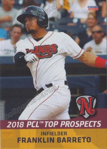 2018 Pacific Coast League Top Prospects PCL Franklin Barreto