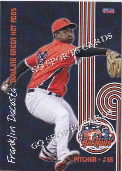 2022 Bowling Green Hot Rods Franklin Dacosta