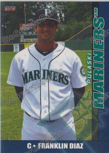 2013 Pulaski Mariners Franklin Diaz