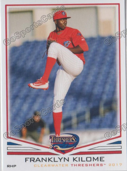 2017 Clearwater Threshers Franklyn Kilome