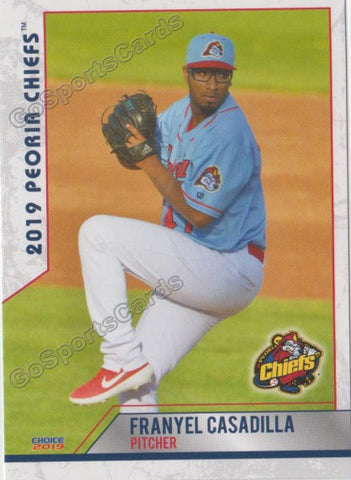 2019 Peoria Chiefs Franyel Casadilla