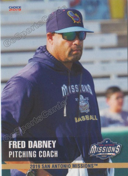 2019 San Antonio Missions Fred Dabney